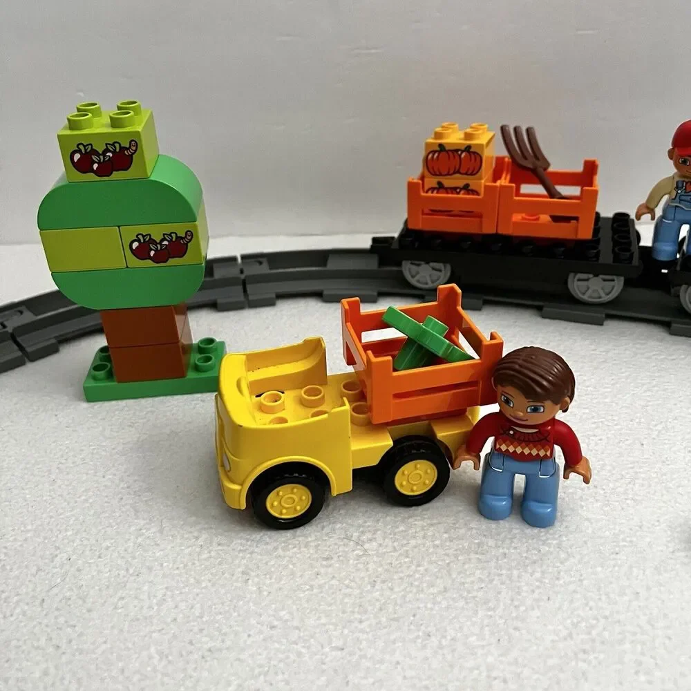 Lego Duplo 10810 Push Train 100% Complete Track Building Set Toy No Box Manual - Picture 3 of 8